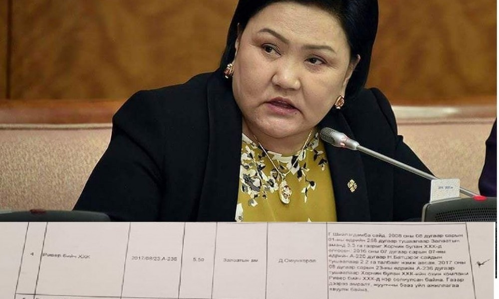 Д.Оюунхоролын зөвшөөрөл олгосон дархан цаазат газрууд дэлгэгдлээ