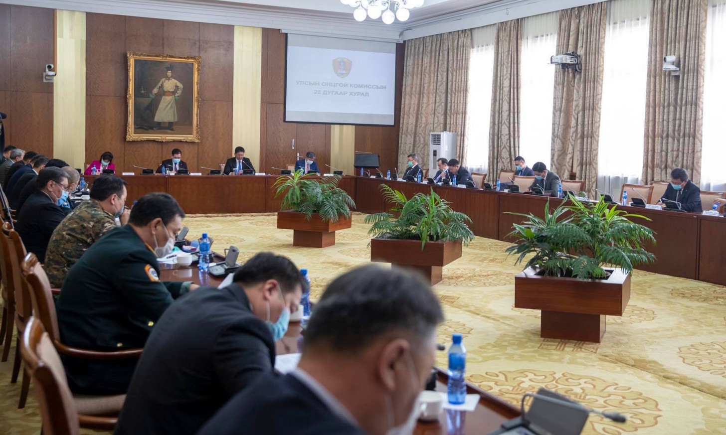Улсын онцгой комисс өргөтгөсөн хурал хийлээ