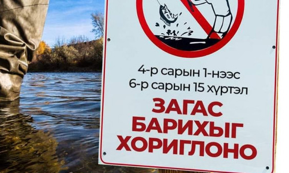 Үржлийн үед загас агнах, барихыг хориглоно