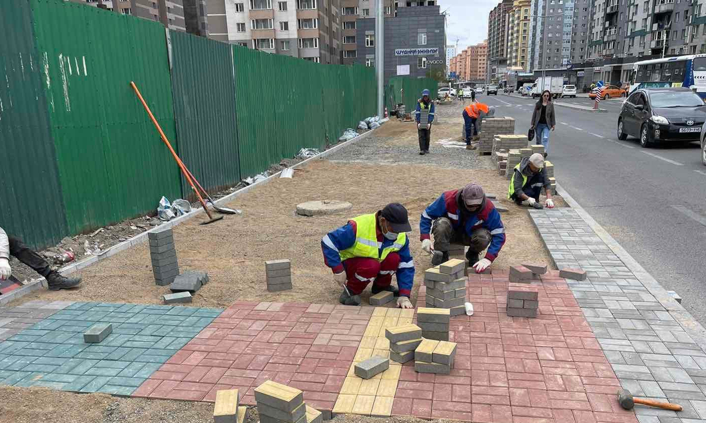 Явган болон дугуйн зам өргөтгөх ажлыг аж ахуйн нэгжүүд  дэмжиж байна