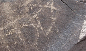 Соломон хааны шидэт тамга гэгддэг Magen David Өмнөговь аймгийн Хан богд сумын Далайн дуулга уулнаас олдсон