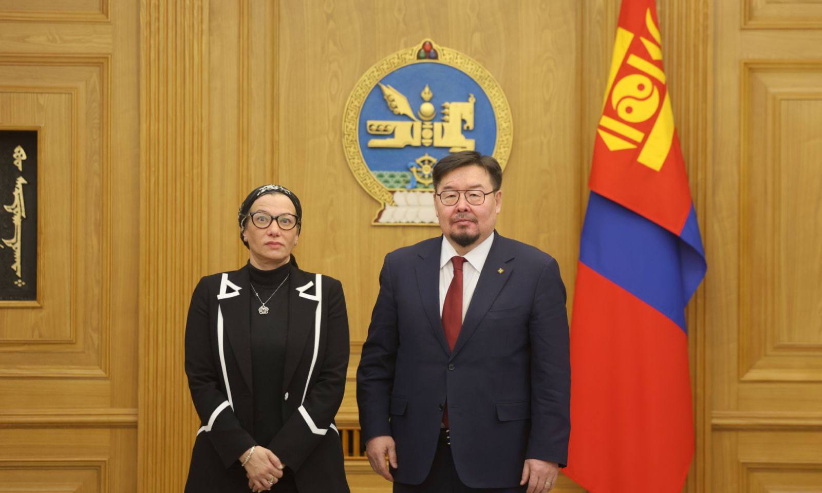 Ерөнхий сайд Г.Занданшатар Цөлжилттэй тэмцэх тухай НҮБ-ын конвенцын Гүйцэтгэх нарийн бичгийн дарга Ясмин Фоуадтай уулзав