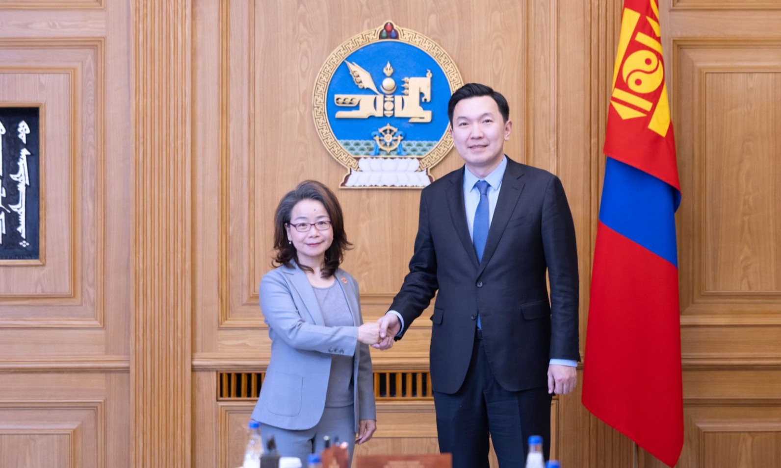 Ерөнхий сайд Н.Учрал БНХАУ-ын Элчин сайд Шэнь Миньжюаныг хүлээн авч уулзлаа