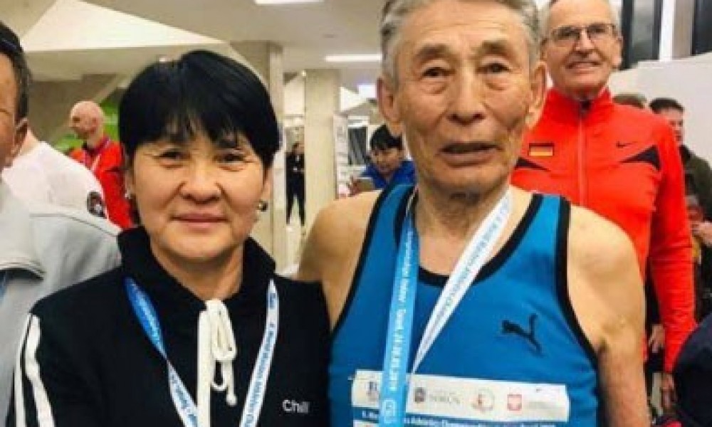 85 настай Ц.Раднаа дэлхийн аваргаас гурван алтан медаль хүртэв