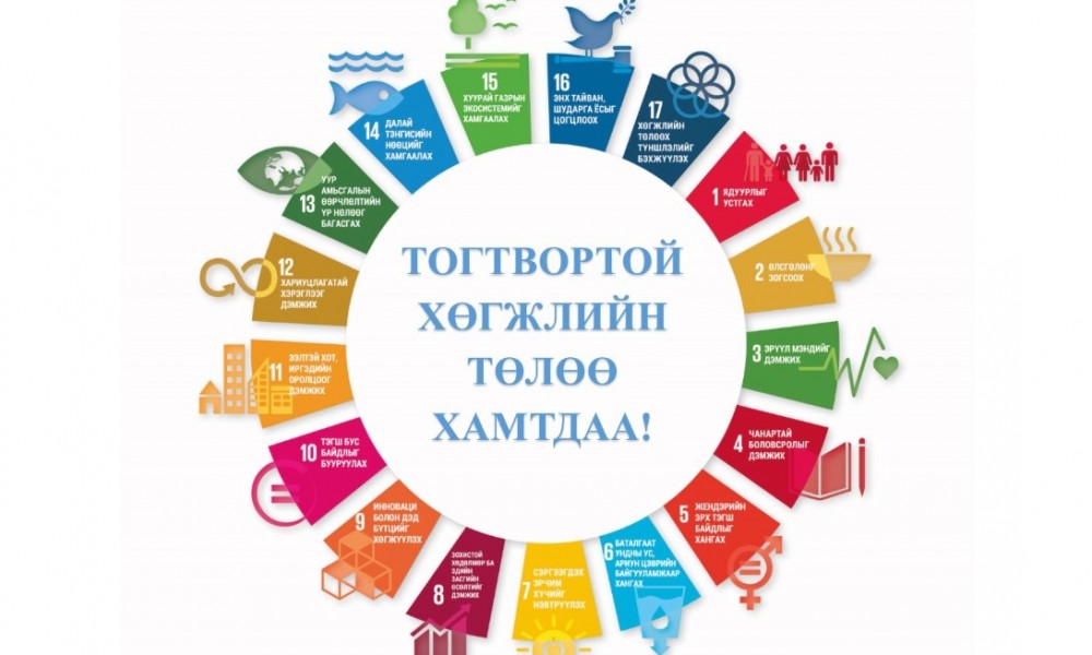 "Монгол Улсын тогтвортой хөгжлийн зорилго" Үндэсний хэлэлцүүлэг болно