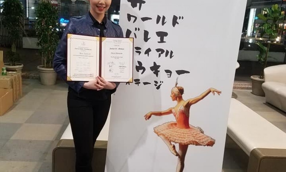 Б.Марал балетын олон улсын тэмцээнээс хүрэл медаль хүртжээ